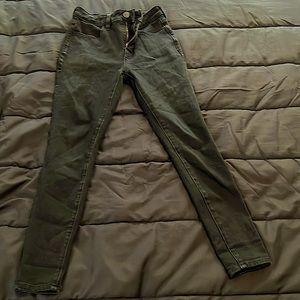 American Eagle Outfitters black skinny jeans (Jeggings)